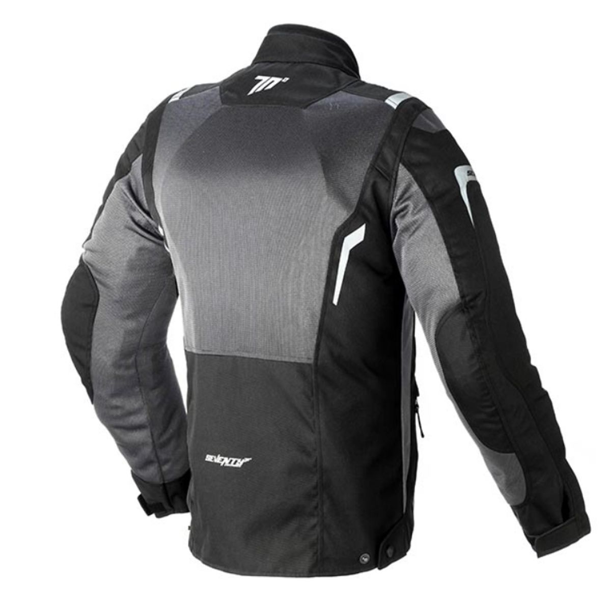 GENERICO - CHAQUETA HOMBRE TOURING NEGRO  GRIS TALLA S