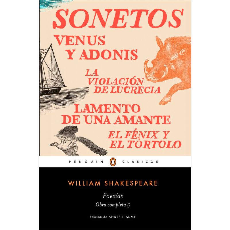 PENGUIN CLASICOS - Poesías. Obra Completa 5. William Shakespeare