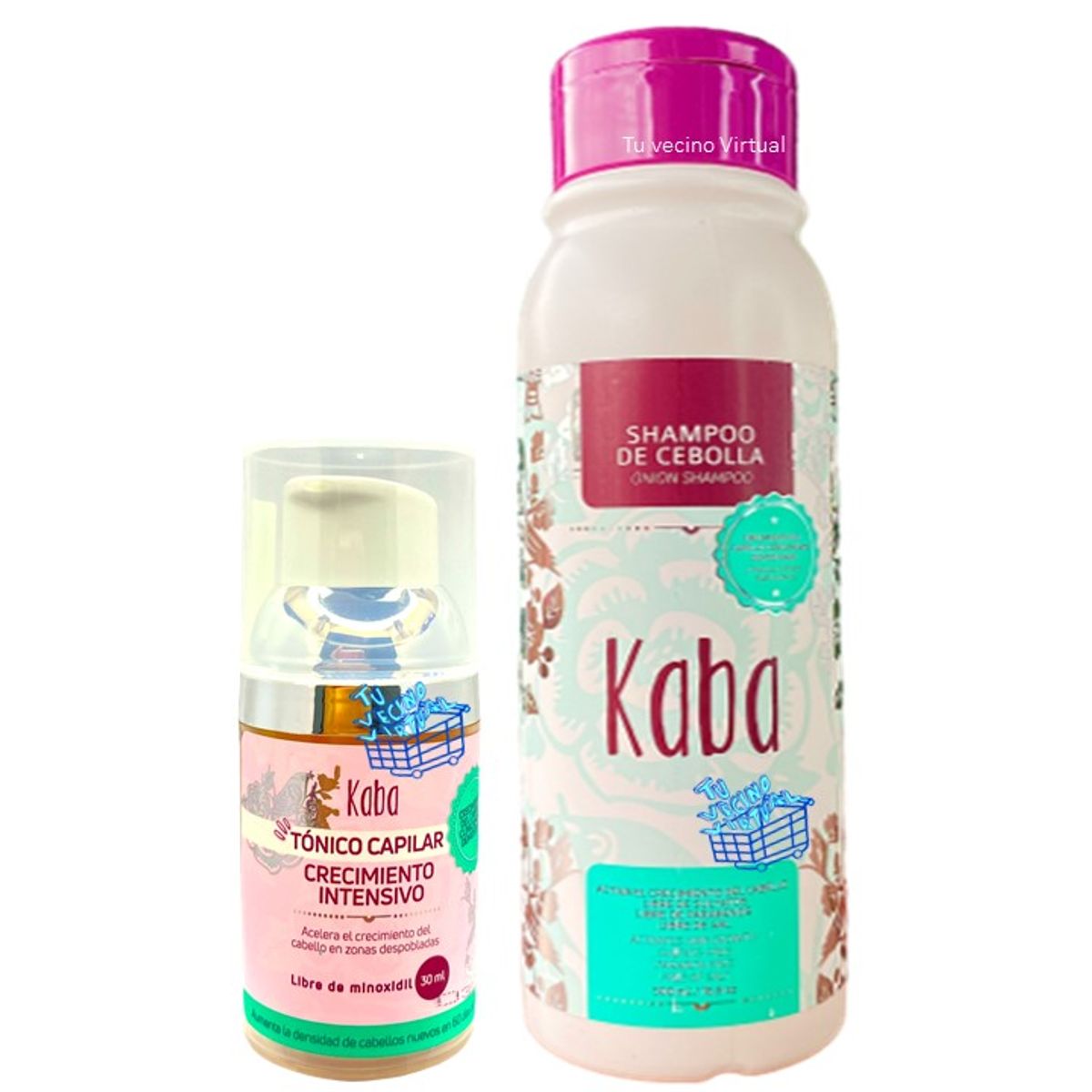 KABA - Shampoo Kaba + Tonico capilar Kaba Tratamiento