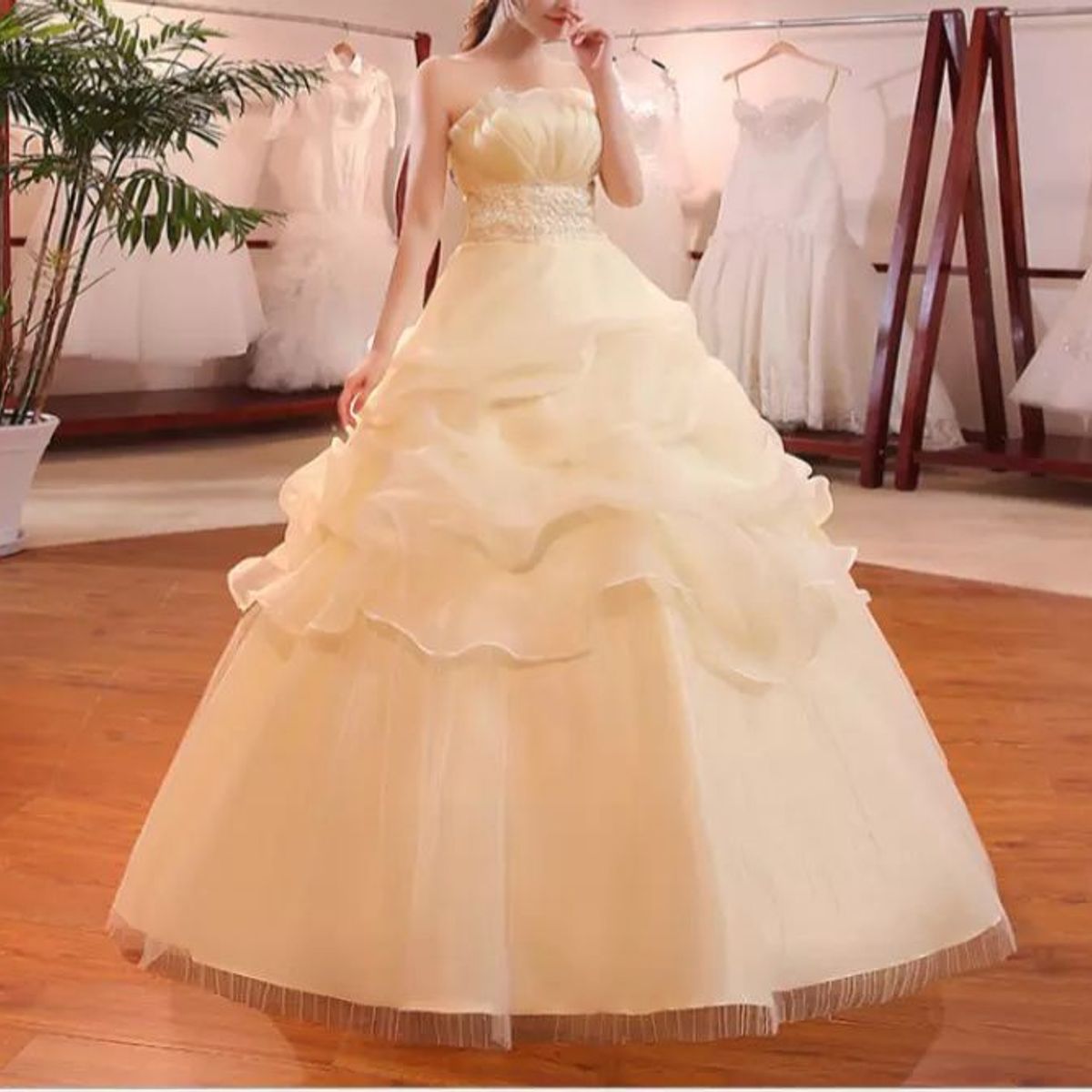 YURELKSHOP - LIQUIDACION VESTIDO QUINCEAÑERA NUBE PRINCESA NOVIA