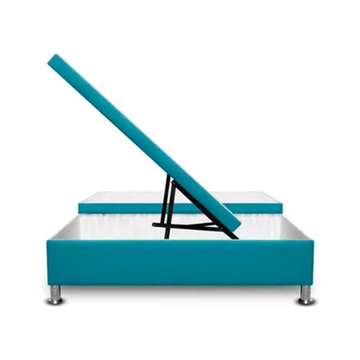 MAGIC CLASS - CAMA BAUL DIVIDIDA  160X190 MICROFIBRA AZUL