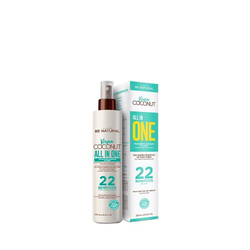BE NATURAL - Spray All In One Be Natural Virgin Coco 200ml