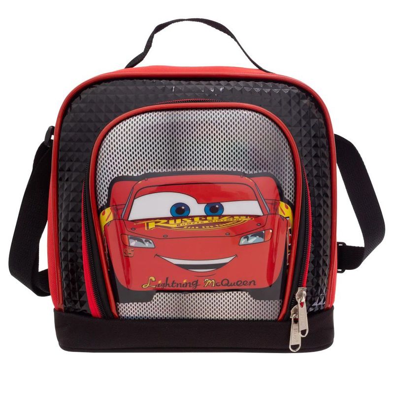 DISNEY - Lonchera 3D Metálico Reflectivo Infantil Disney Cars