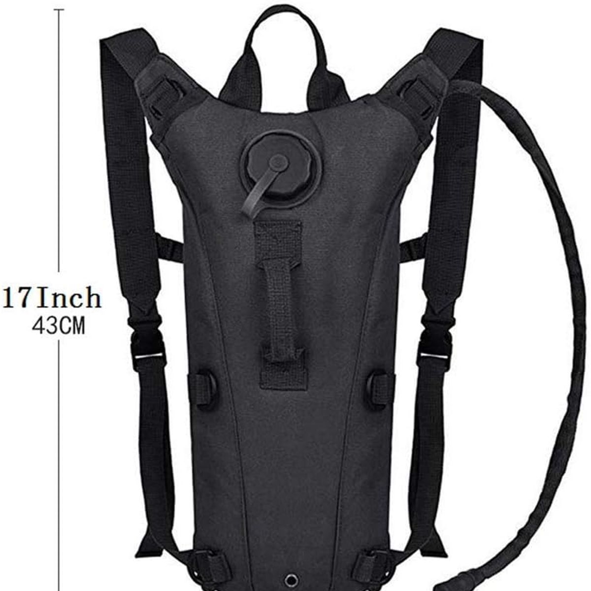 GENERICO - Bolso Morral De Hidratación Back Pack De 3 Litros + Vejiga