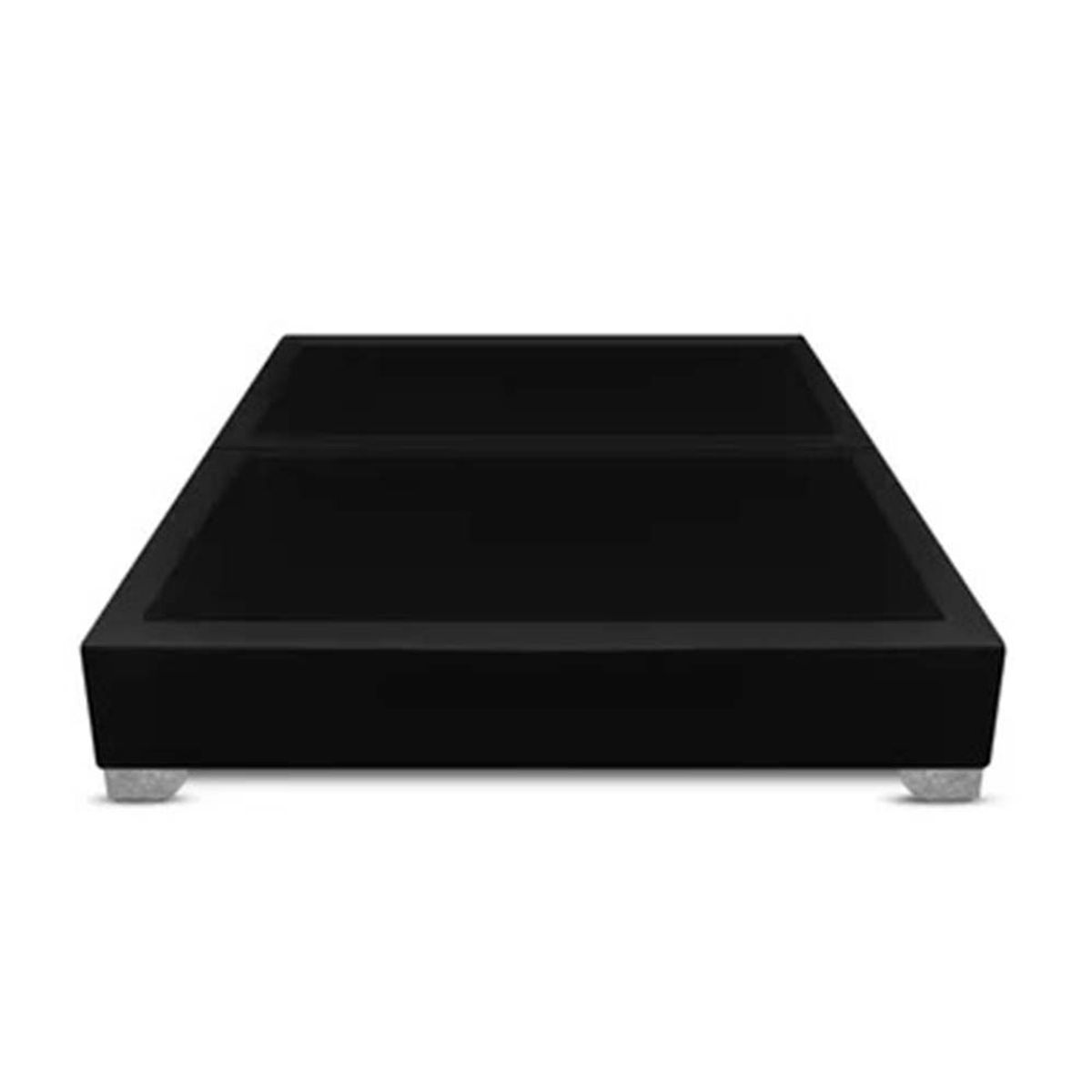 MAGIC CLASS - BASE CAMA DIVIDIDA PREMIUM TOP 120X190 ECOCUERO NEGRO