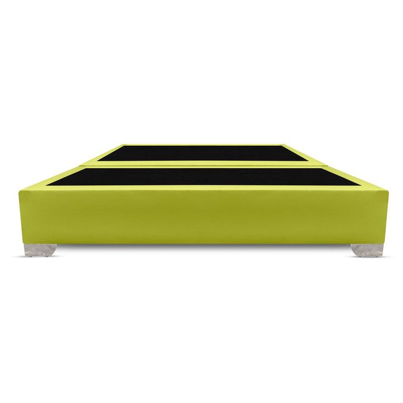 MAGIC CLASS - BASE CAMA DIVIDIDA PREMIUM TOP 120X190 ECOCUERO VERDE