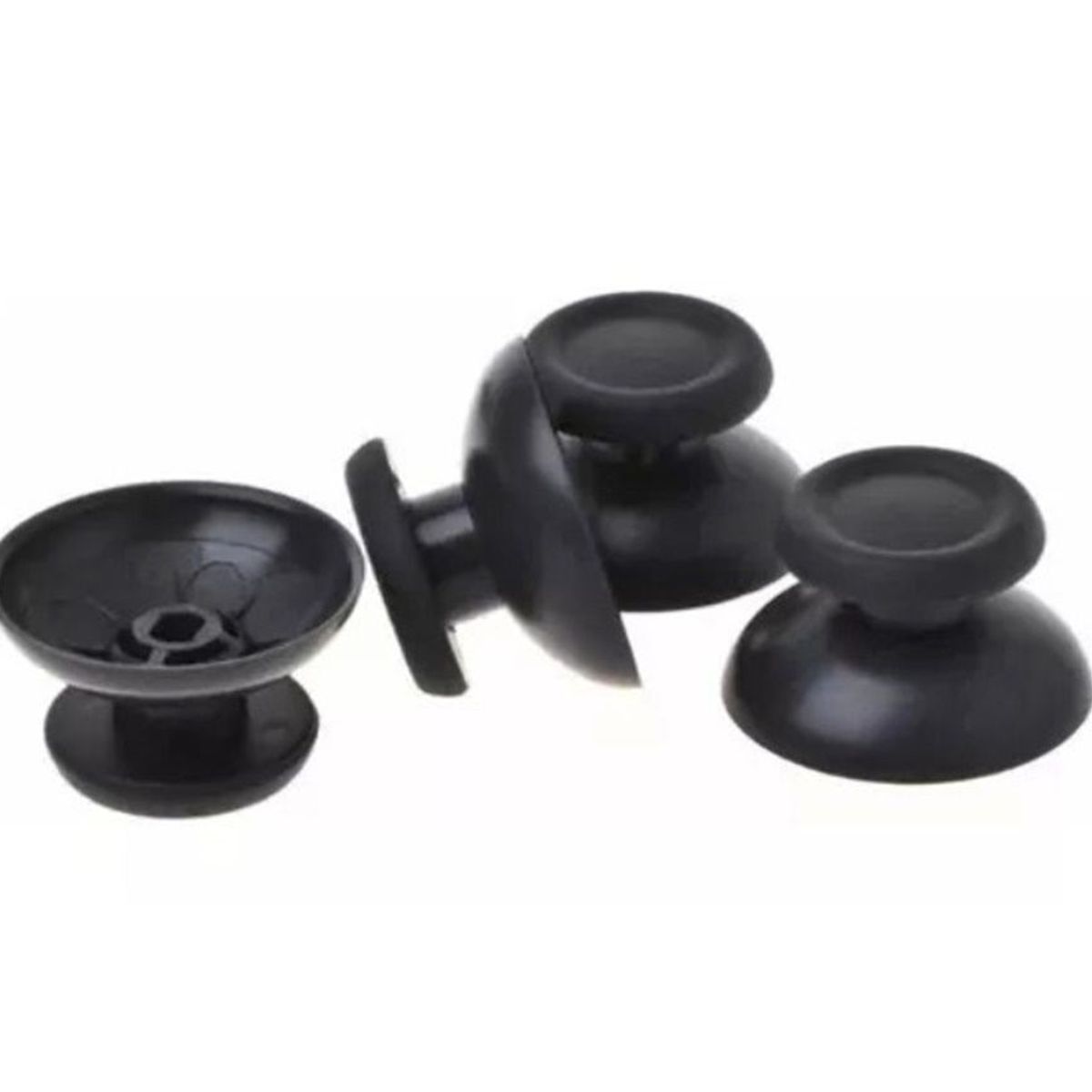 GENERICO - 4 Análogo Repuesto Joystick + 4 Capuchas Para Control Ps4