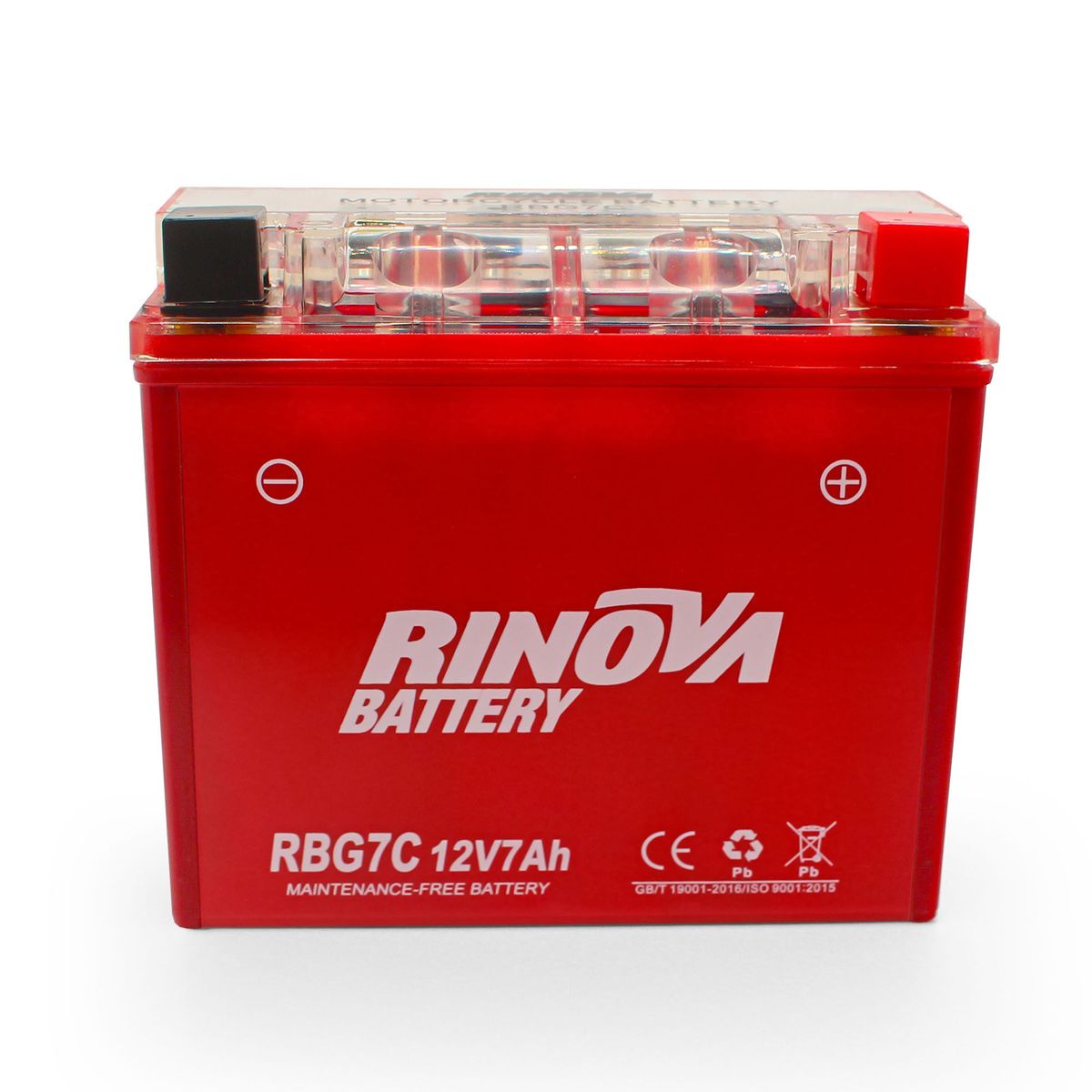 GENERICO - BATERIA DE GEL PARA MOTOCICLETA 12V 9Ah RBG7C RINOVA