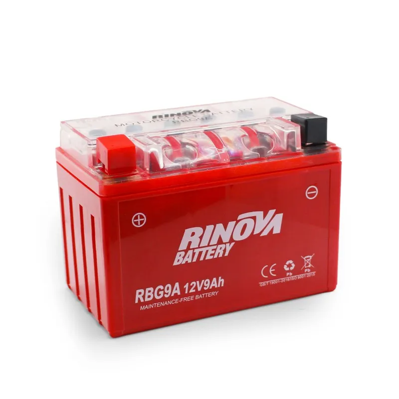 MERLIN ROD RINOVA - Bateria De Gel Para Motocicleta 12v 9ah Rbg9a Rinova