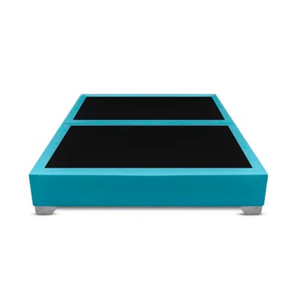 MAGIC CLASS - BASE CAMA DIVIDIDA PREMIUM TOP 160X190 ECOCUERO AZUL