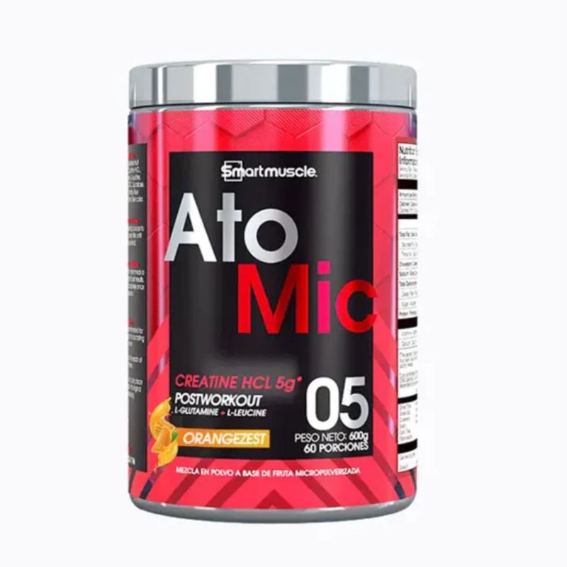 GENERICO - ATOMIC Creatina HCL 5g 600gr - Smart Muscle