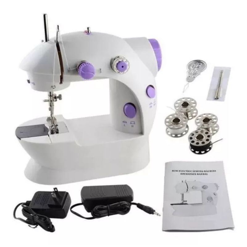 GENERICO - Maquina De Coser Portátil Mini Sewing Machine 4 In1