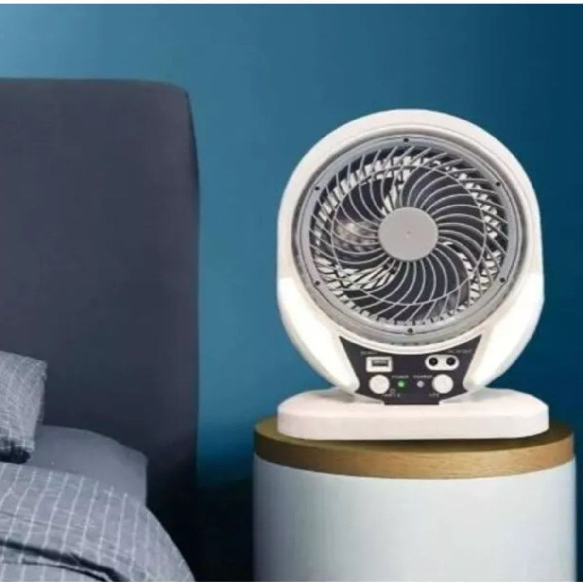 GENERICO - Ventilador Solar 8 Pulgadas GD-8025