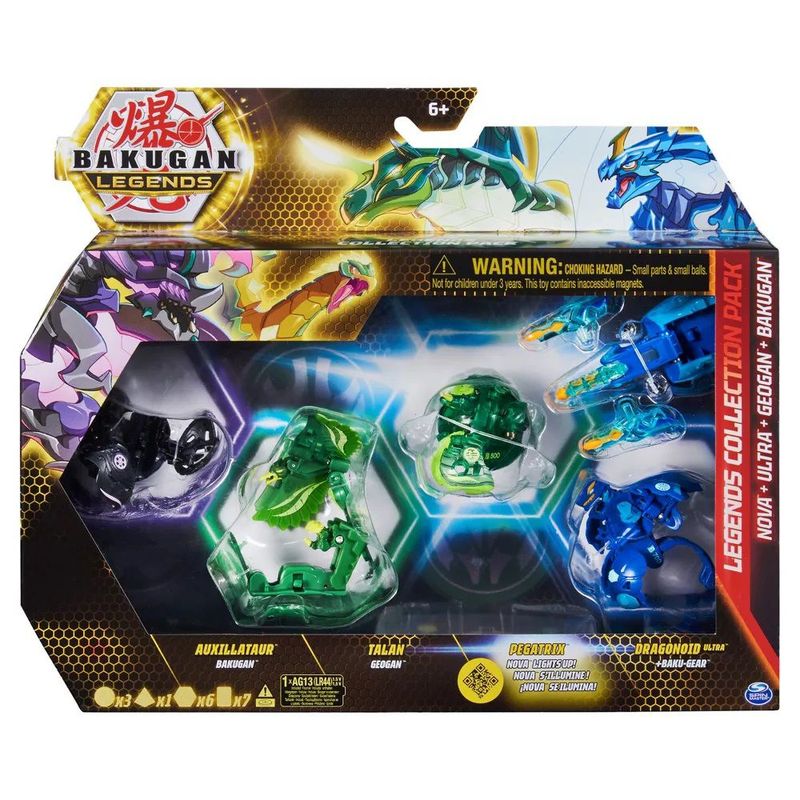 BAKUGAN - Bakugan Legends Set Paquete De Colección Nova Ultra