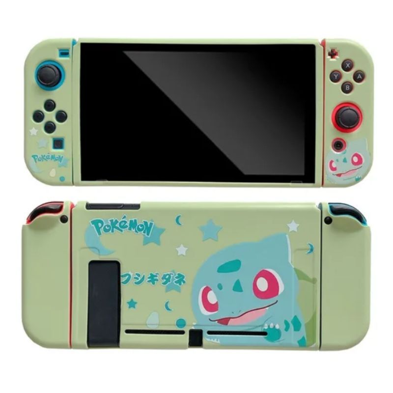 GENERICO - Protector Carcasa Rígido Funda Poke para Nintendo Switch.