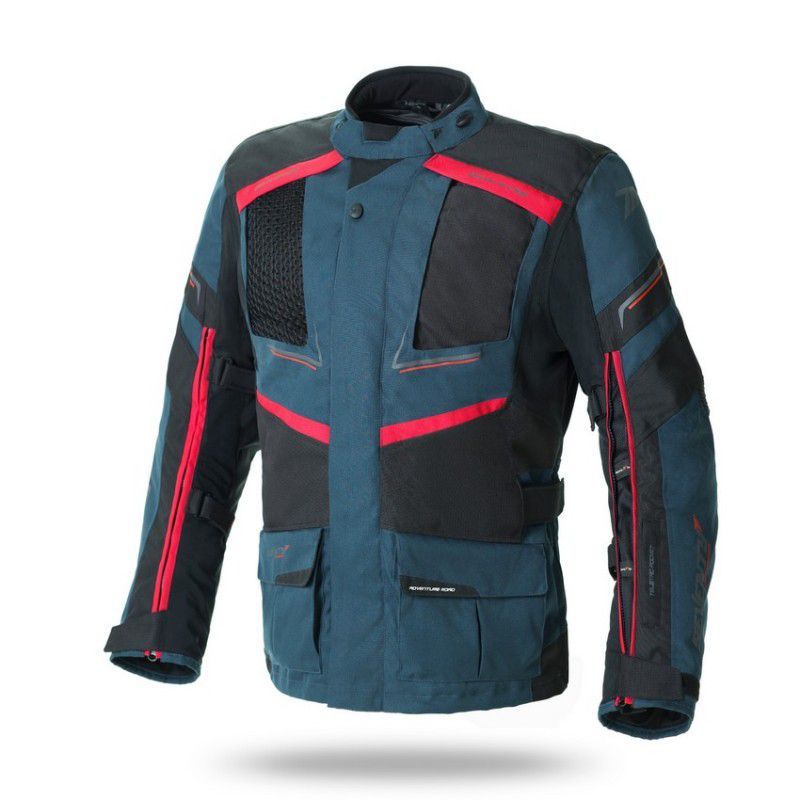 GENERICO - CHAQUETA HOMB TOUR INVIERNO AZUL MARINO  NEGROROJO TALLA XL