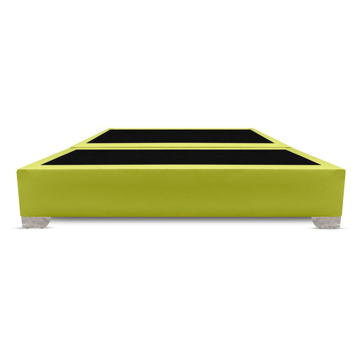 MAGIC CLASS - BASE CAMA DIVIDIDA PREMIUM TOP 160X190 MICROFIBRA VERDE