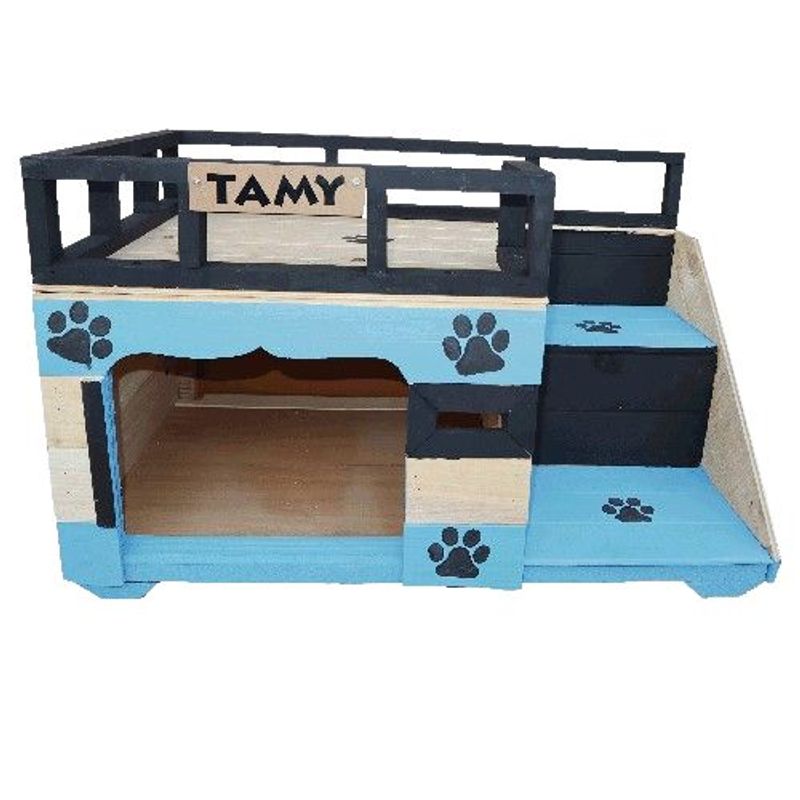 MAOS - Casa Terraza En Pino Para Perros