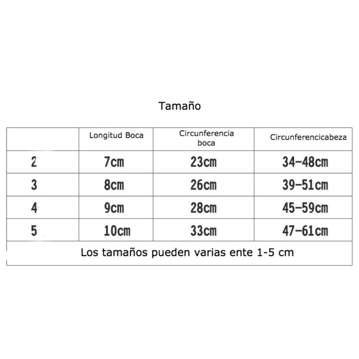 AFM - Bozal Siliconado Tipo Canastilla T3