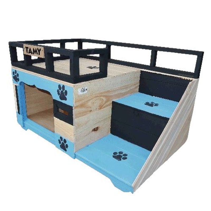 MAOS - Casa Terraza En Pino Para Perros