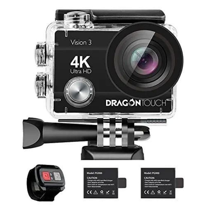 GENERICO - Video Cámara 4k Dragontouch Vision 3  Acuatica Deportiva