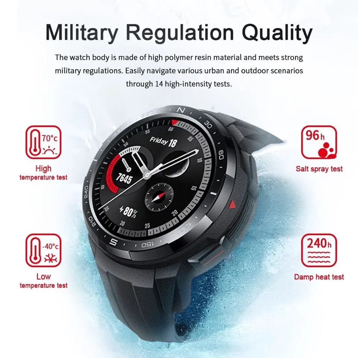 GENERICO - Honor Smart Watch Gs Pro 1.39 5 Atm Gps Llamadas Original