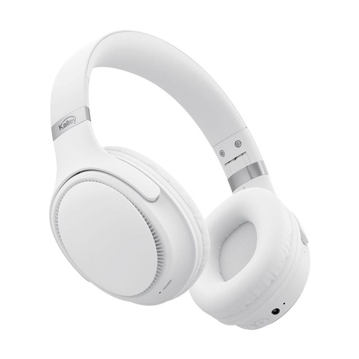 KALLEY - Audífonos de Diadema KALLEY Inalámbricos Bluetooth On Ear K-AB1 Blanco