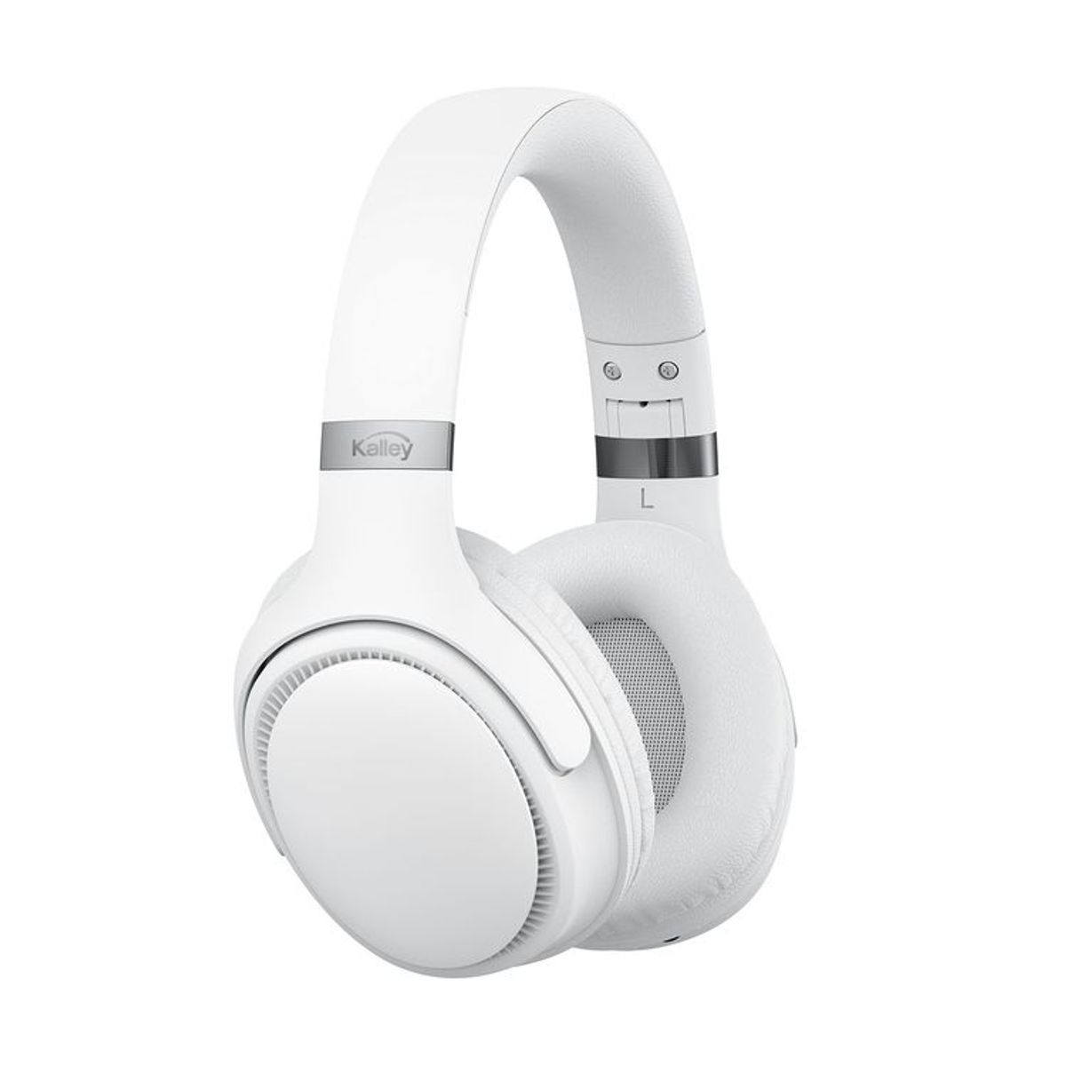 KALLEY - Audífonos de Diadema KALLEY Inalámbricos Bluetooth On Ear K-AB1 Blanco