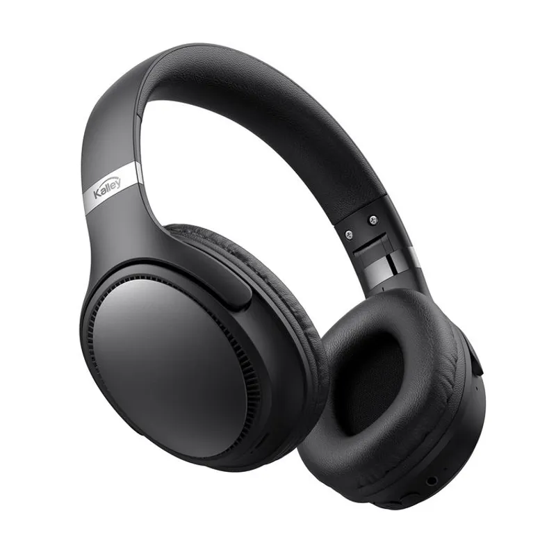 KALLEY - Audífonos de Diadema KALLEY Inalámbricos Bluetooth On Ear K-AN1 Negro