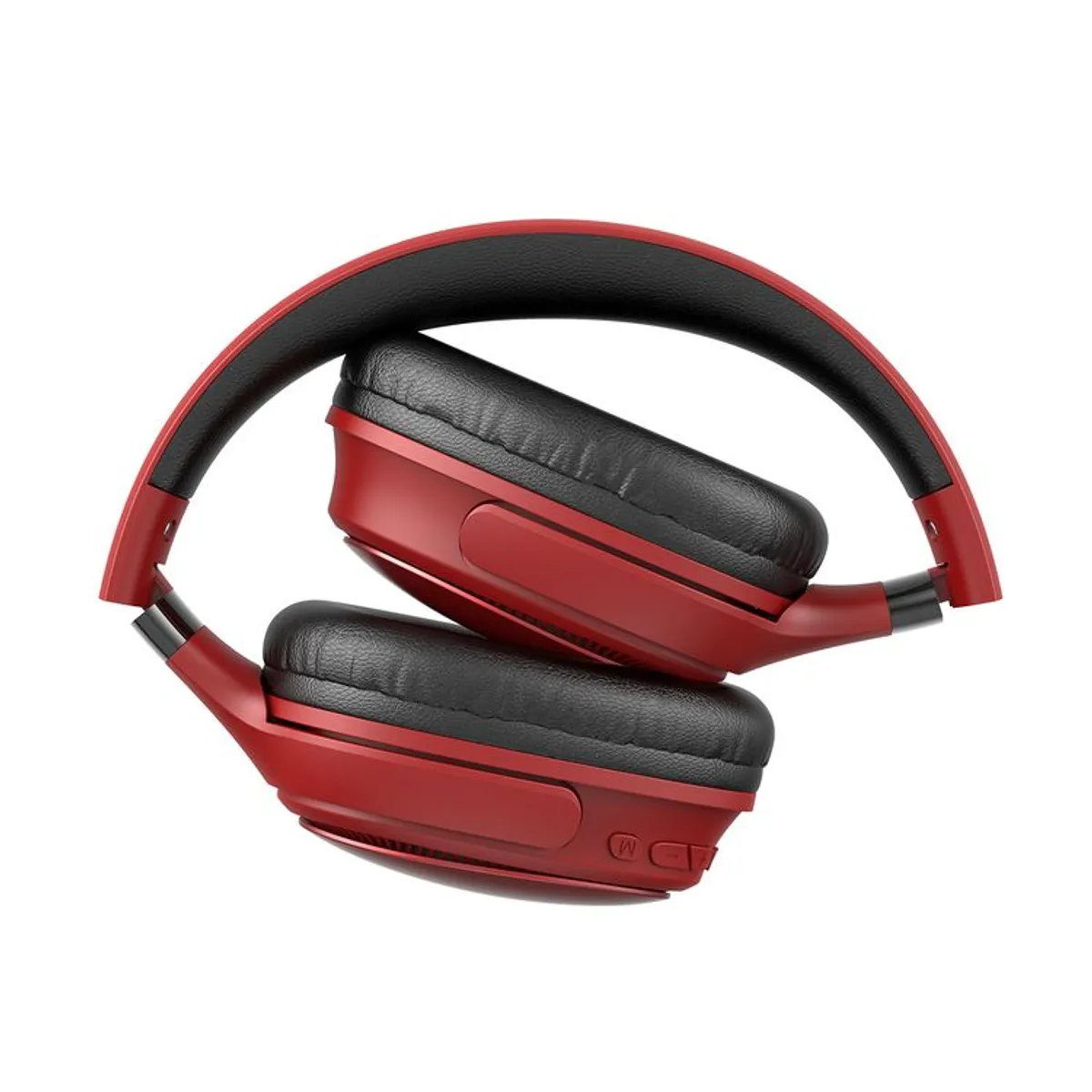 KALLEY - Audífonos de Diadema KALLEY Inalámbricos Bluetooth On Ear K-AR1 Rojo