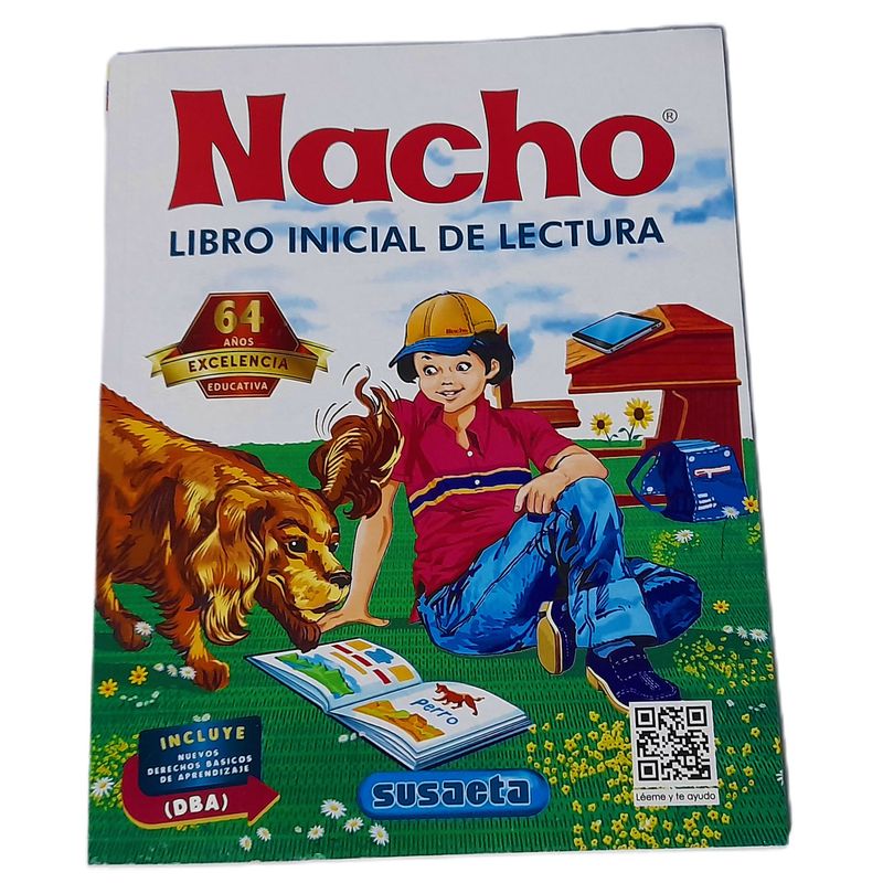 GENERICO - Cartilla Nacho Libro Inicial De Lectura Y Escritura 64 Años