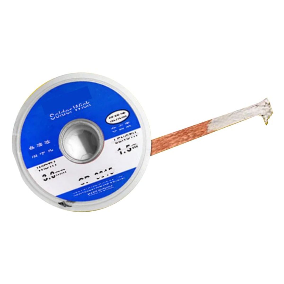 GENERICO - Malla Desoldadora removedor de estaño Desoldar 15mm X 15mt