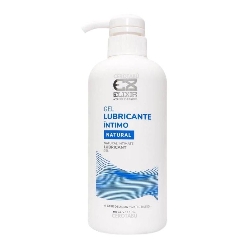 ELIXIR - Lubricante Neutro Gel Intimo Natural 500 ml Elixir