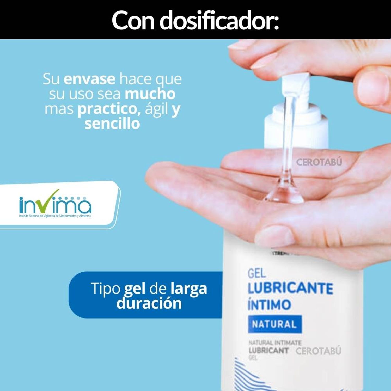 Lubricante Neutro Gel Intimo Natural 500 ml Elixir ELIXIR | Falabella  Colombia