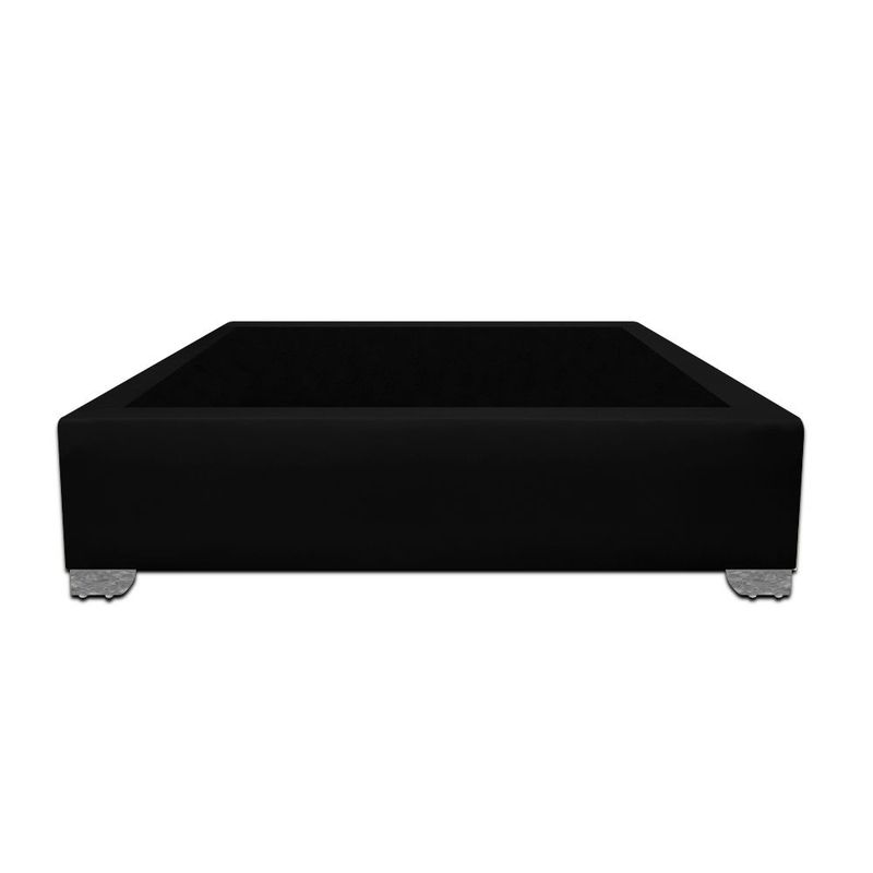 MAGIC CLASS - BASE CAMA PREMIUM TOP 90X190 MICROFIBRA NEGRO