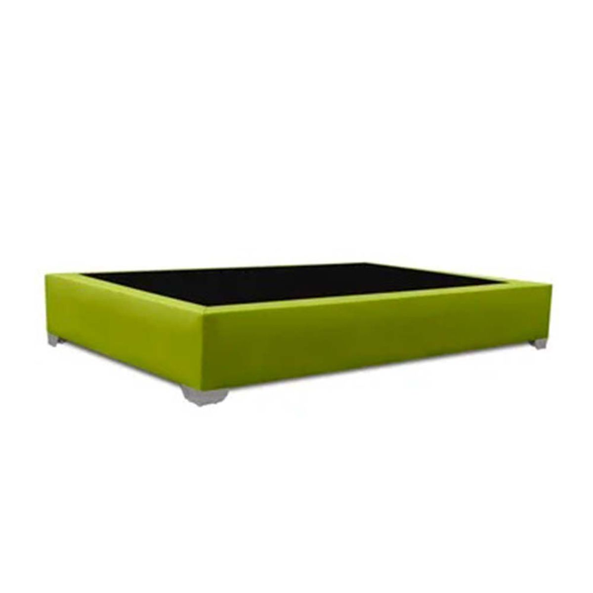 MAGIC CLASS - BASE CAMA PREMIUM TOP 90X190 MICROFIBRA VERDE