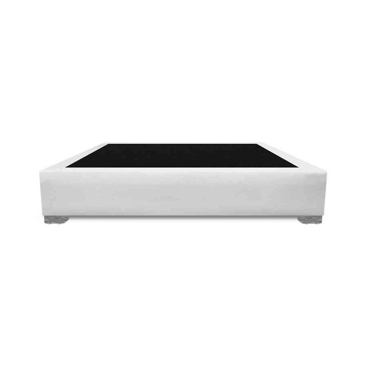 MAGIC CLASS - BASE CAMA PREMIUM TOP 100X190 ECOCUERO BLANCO