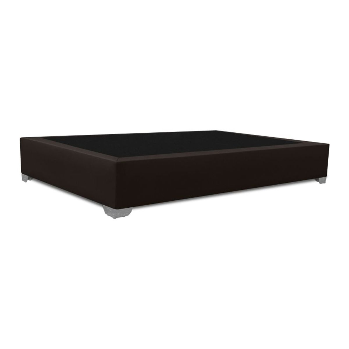 MAGIC CLASS - BASE CAMA PREMIUM TOP 100X190 ECOCUERO CAFÉ