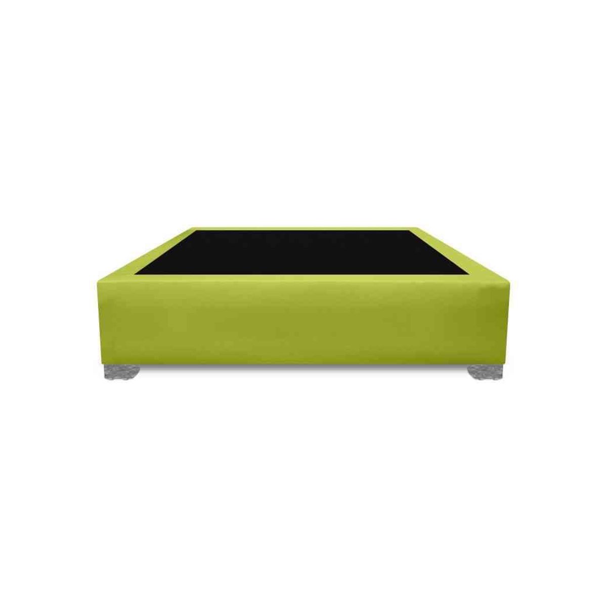 MAGIC CLASS - BASE CAMA PREMIUM TOP 100X190 ECOCUERO VERDE