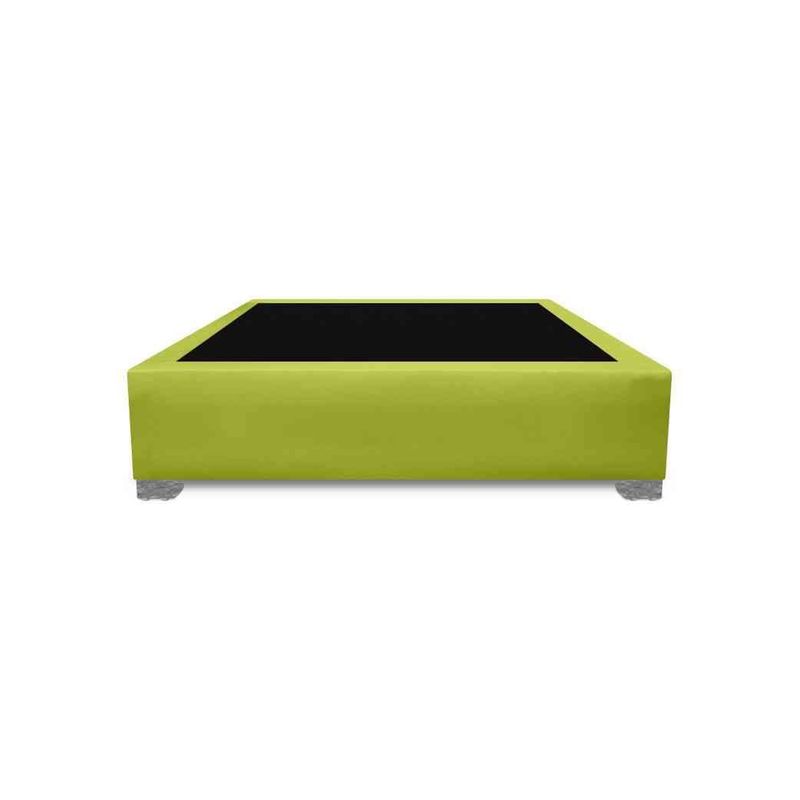 MAGIC CLASS - BASE CAMA PREMIUM TOP 100X190 ECOCUERO VERDE