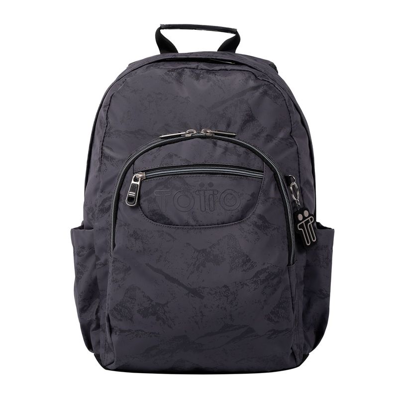 TOTTO - Morral Hombre Acuarel Escolar Gris