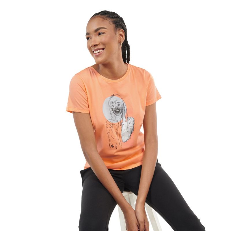 TOTTO - Camiseta Mujer Dusti Gris