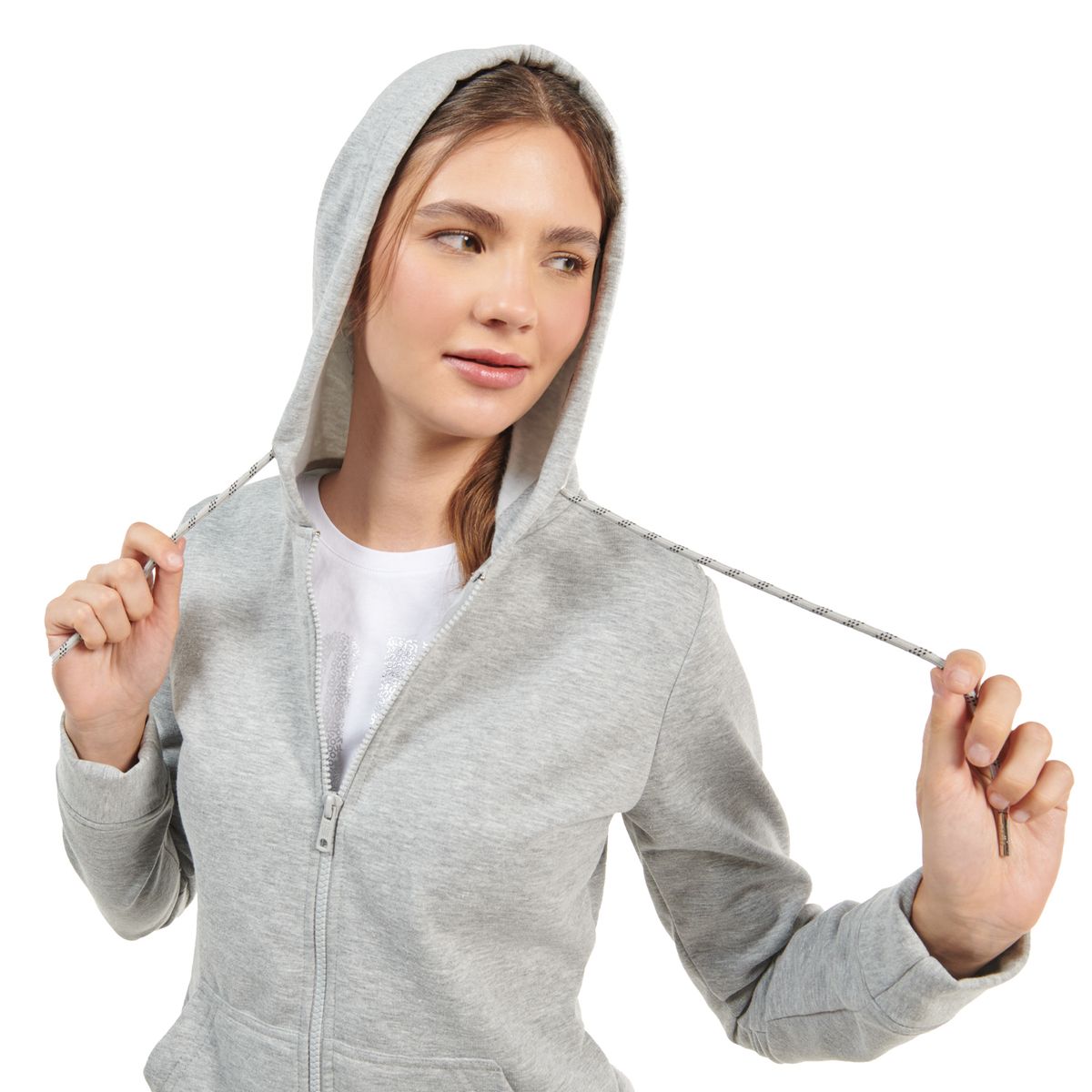 TOTTO - Buzo  Hoodie Con Capota y Cremallera Para Mujer Totto M Mout
