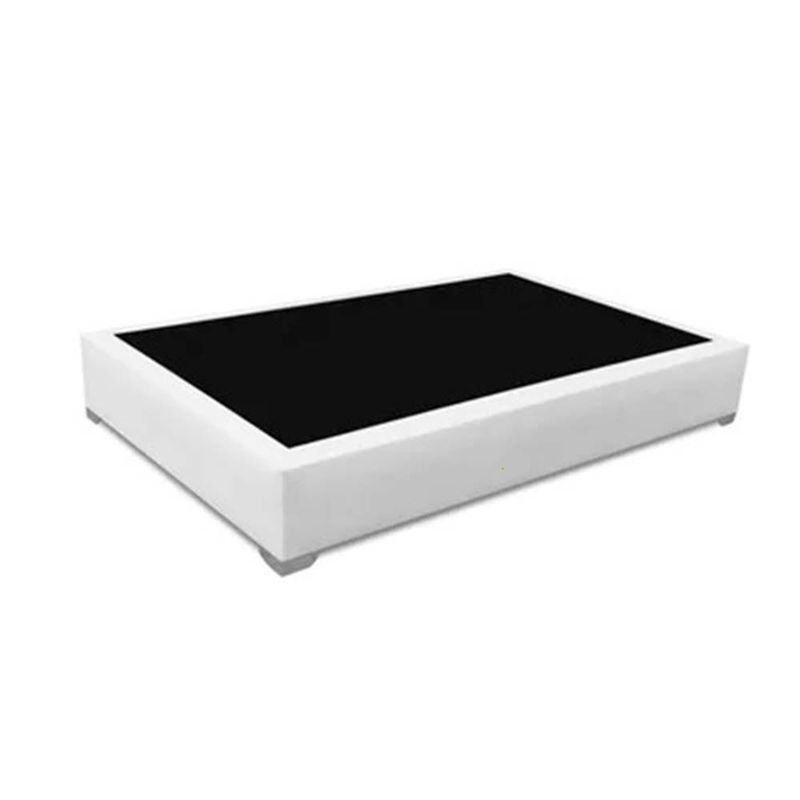 MAGIC CLASS - BASE CAMA PREMIUM TOP 100X190 MICROFIBRA BLANCO