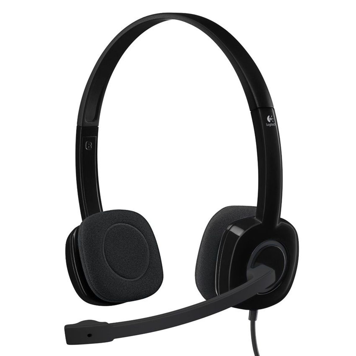 LOGITECH - Diadema Estéreo Logitech H151 Micrófono Volumen Silencio - Negro
