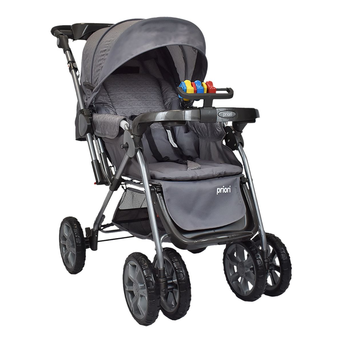 PRIORI - Coche Bebe Gris Supra Priori