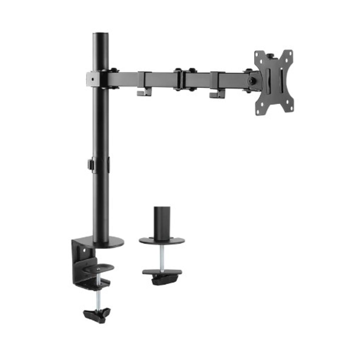 ERGONOMUS - Brazo monitor sencillo doble articulacion hasta 27-