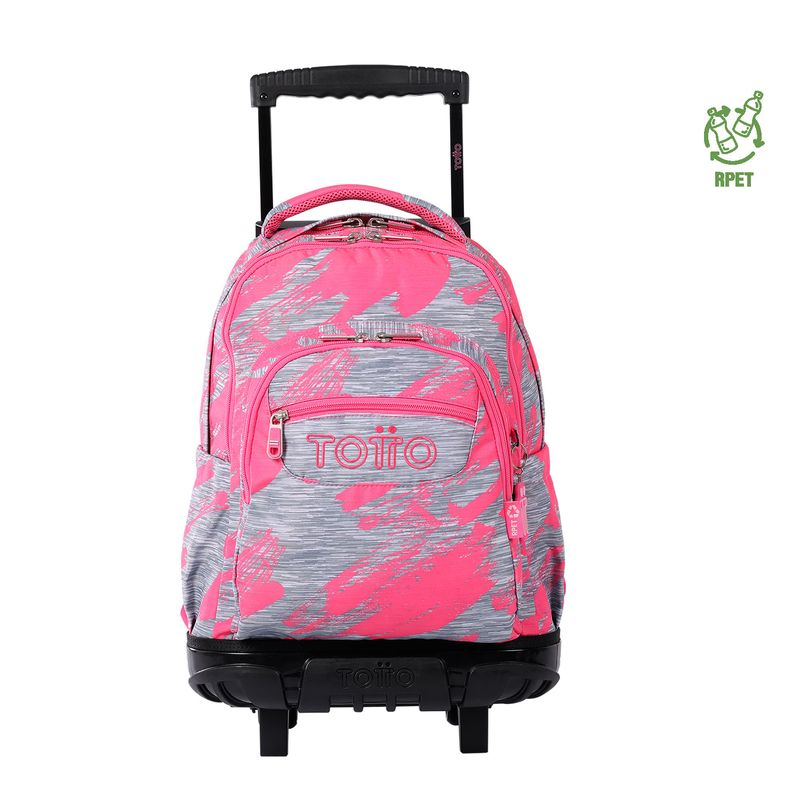 TOTTO - Morral Mujer Rue Bomper Renglon Rosado