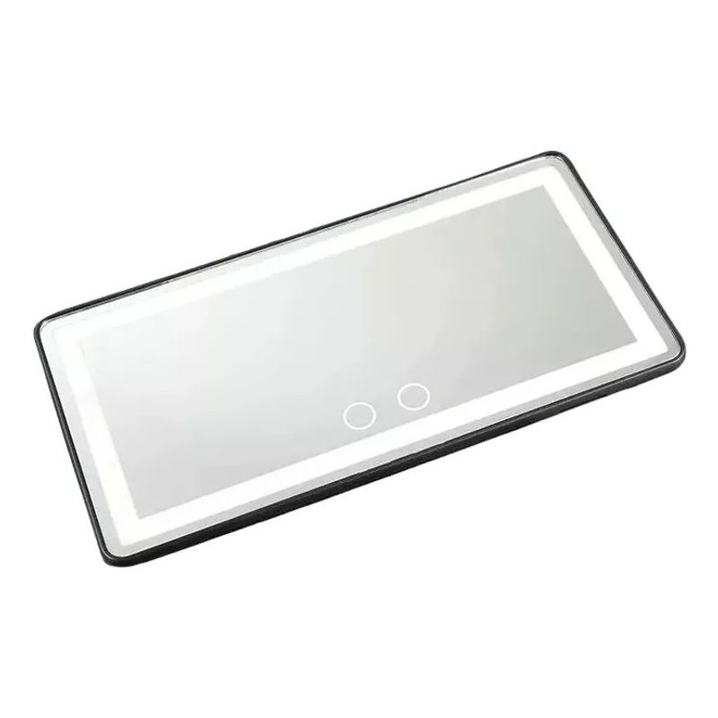 GENERICO - Espejo De Tocador Para Parasol De Coche Con Luz Led