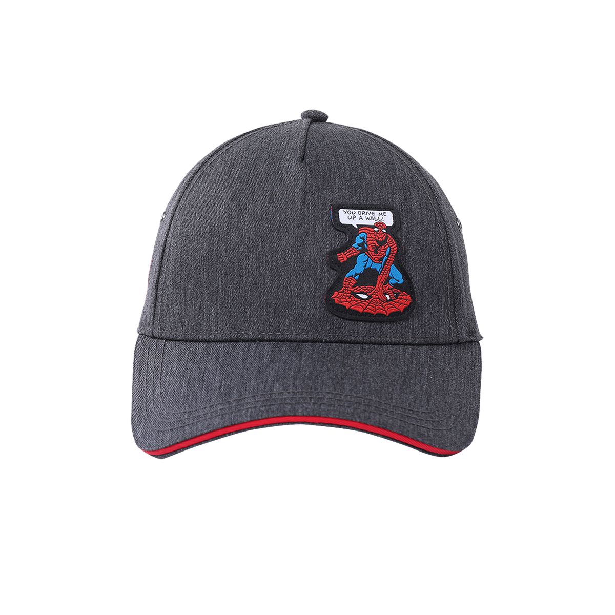 TOTTO - Gorra Para Hombre Spiderman Comic Gris